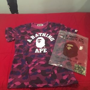 Purple Bape Shirt